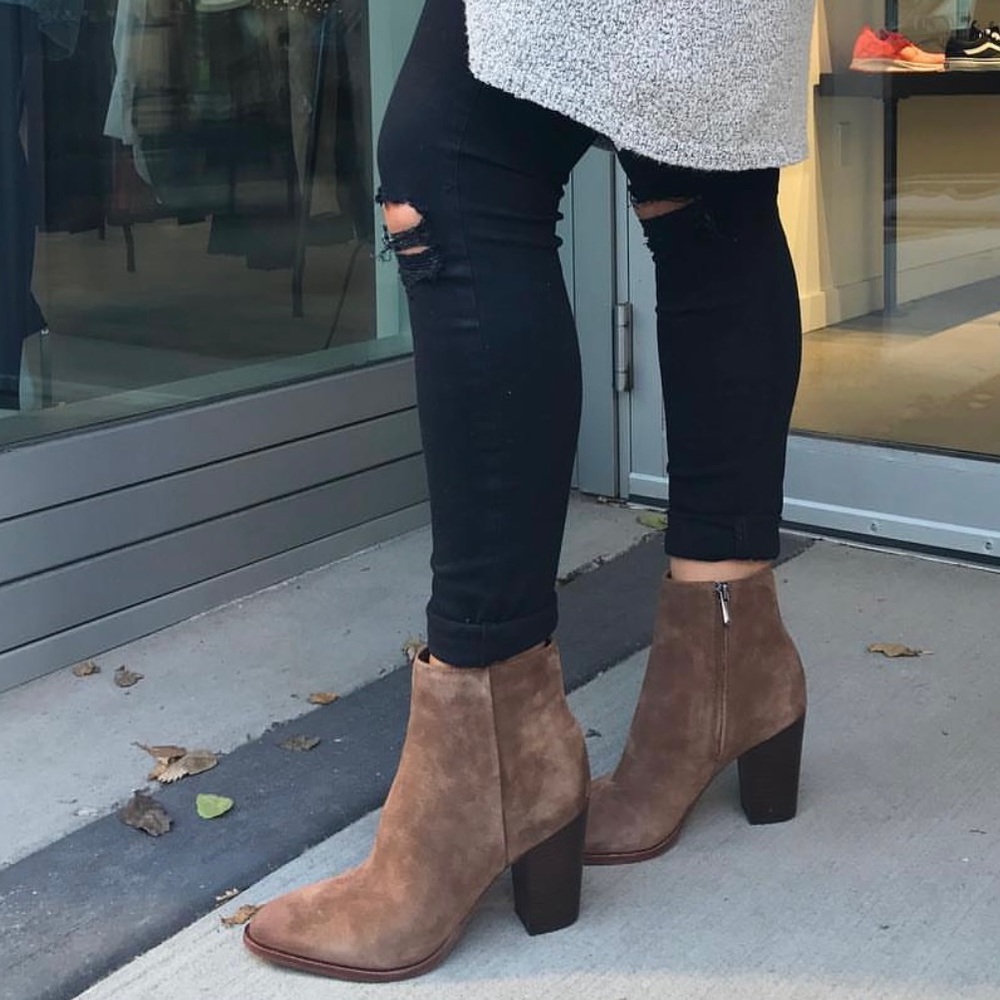 Sam Edelman Women’s Suede Blake Brown Boot Size 8